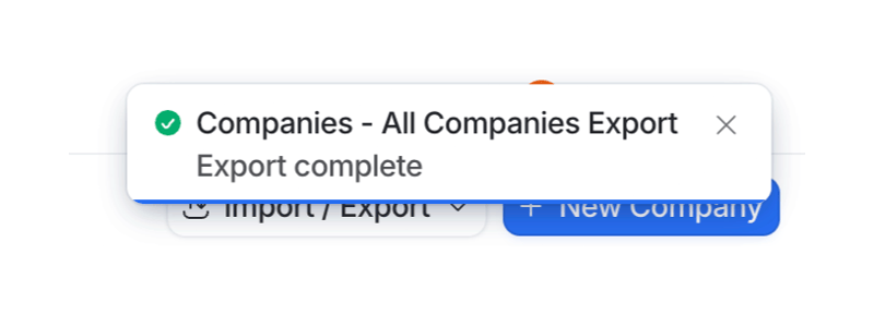 Attio
				notification toast ui component
