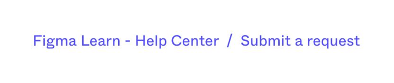 Figma
				breadcrumb ui component