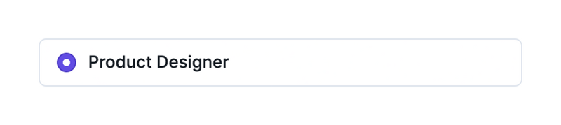 Specify
				checkbox & radio ui component