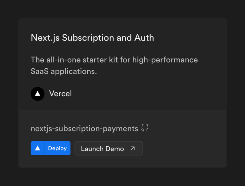 Supabase
				card ui component