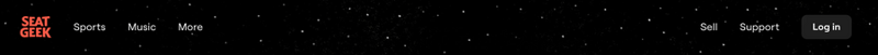 SeatGeek
				header ui component