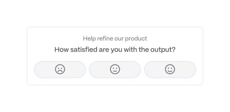 Gamma
				feedback ui component
