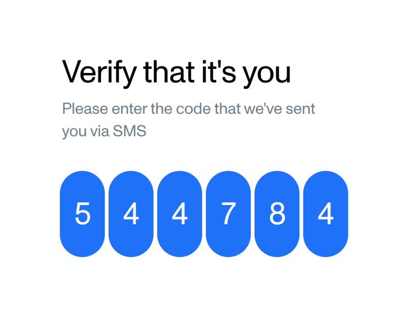Tola
				input code ui component