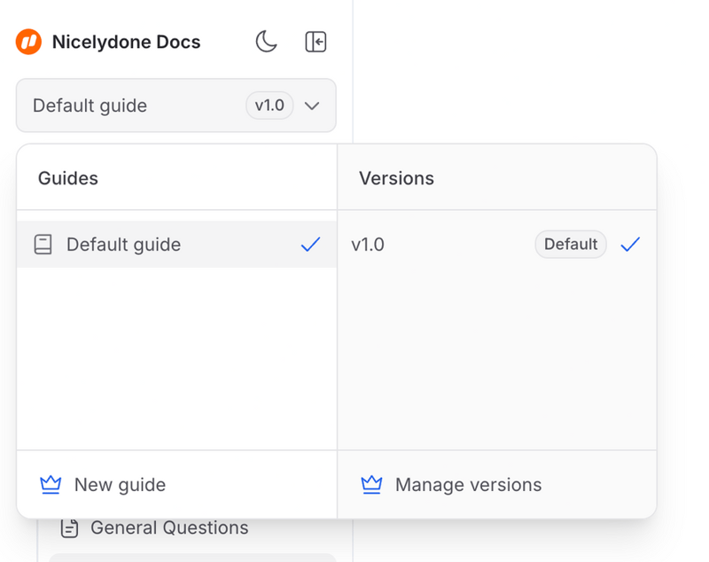 Hashnode
				dropdown menu ui component