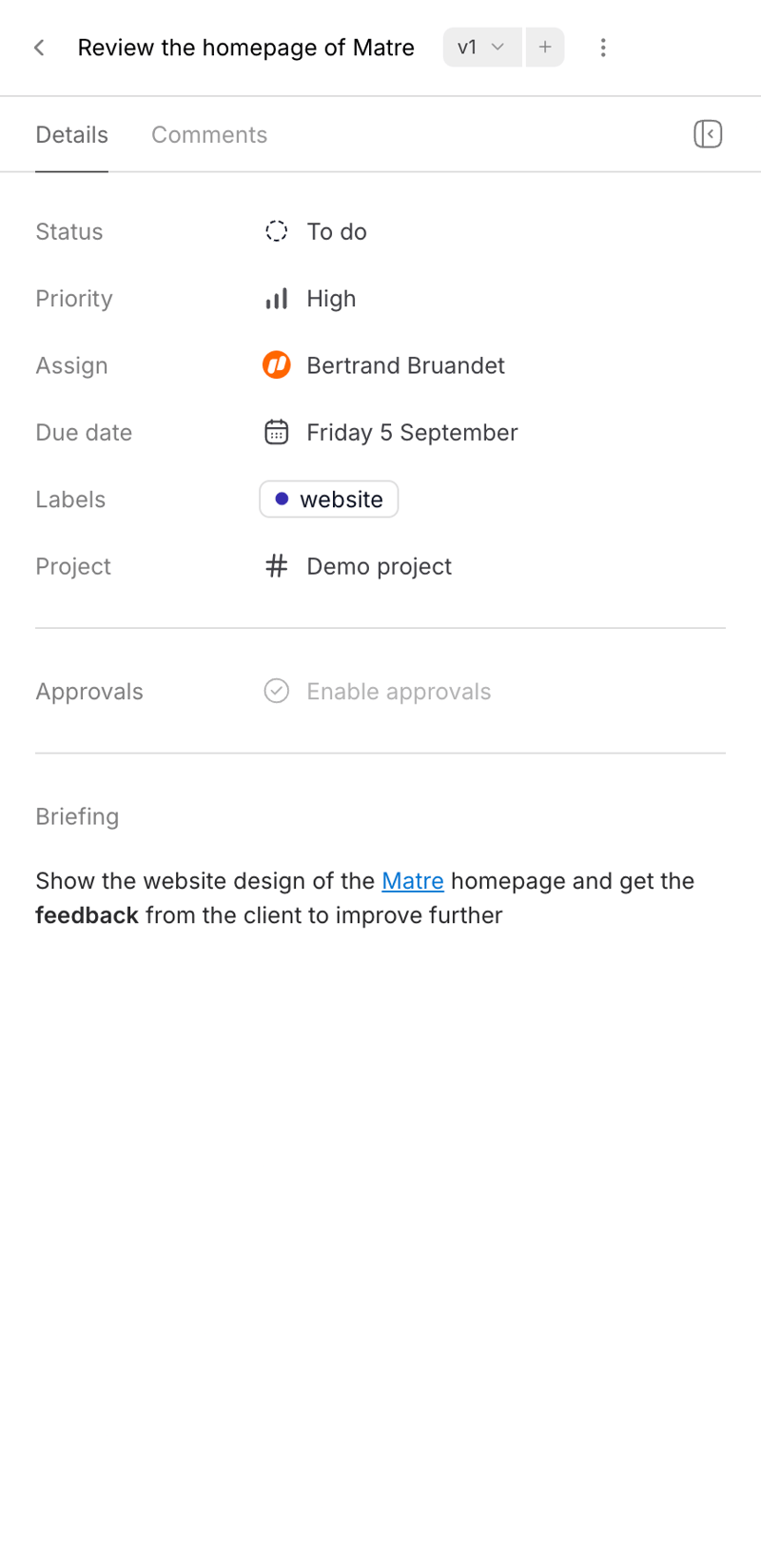 Workflow
				vertical navigation ui component