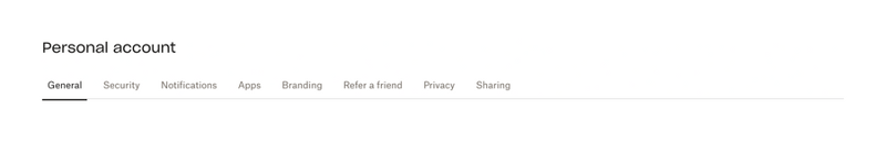 Dropbox
				tabs ui component