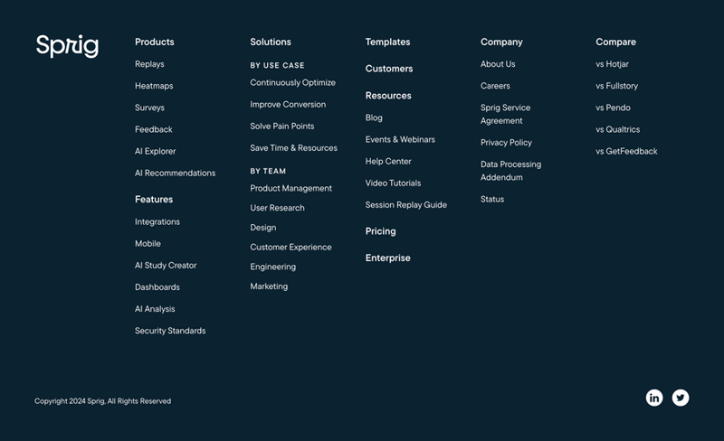 Sprig
				faq ui component