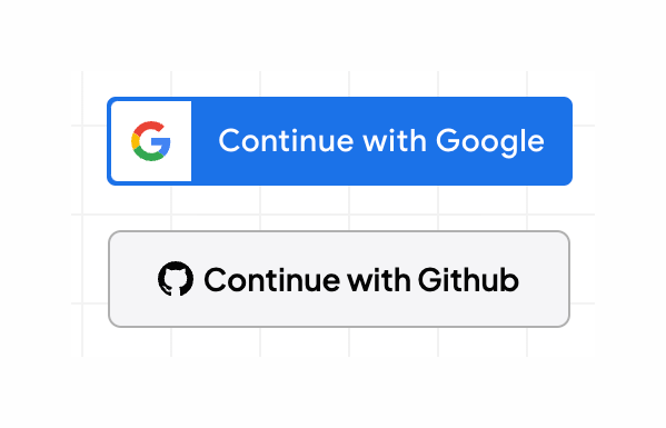 Dyte
				social login button ui component