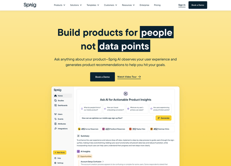Sprig
				header ui component
