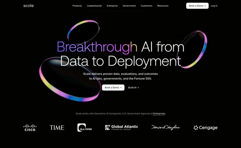 Scale
				hero section ui component