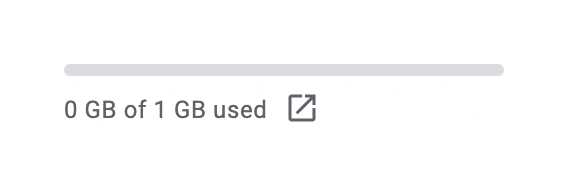 Google Mail
				progress indicator ui component