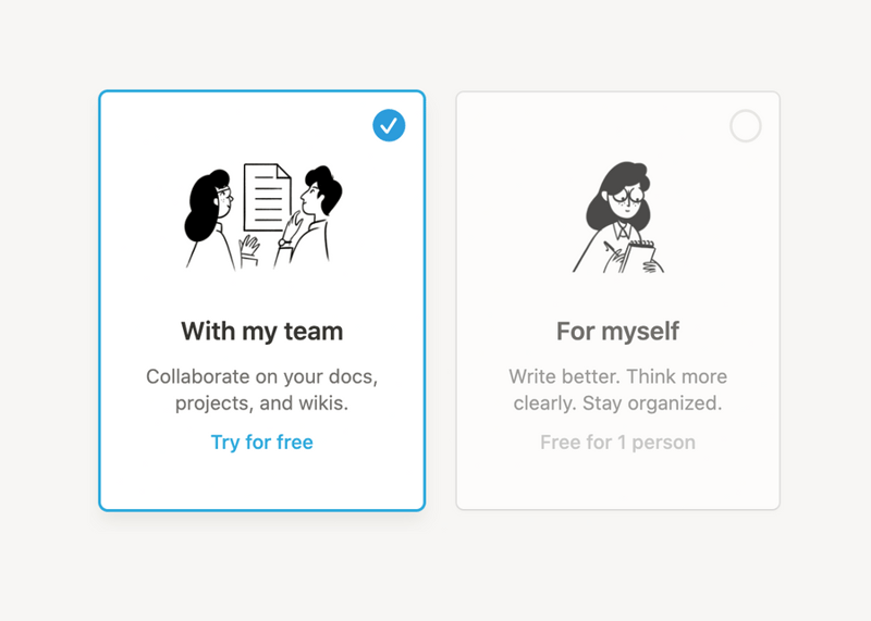 Notion
				checkbox & radio ui component