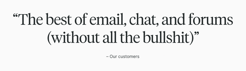 Twist
				testimonial ui component