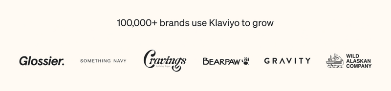 Klaviyo
				social proof ui component