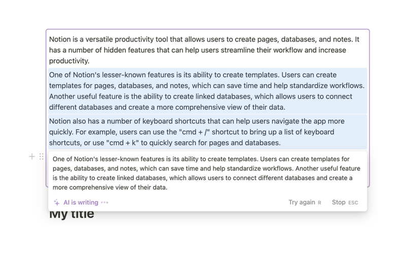 Notion
				artificial intelligence ui component