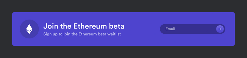 Phantom
				newsletter signup form ui component