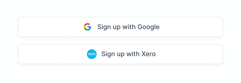 Causal
				social login button ui component