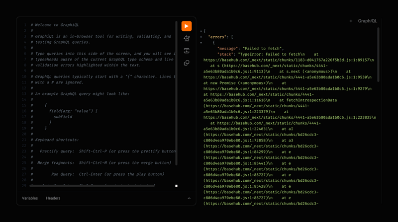 Basehub
				code block ui component