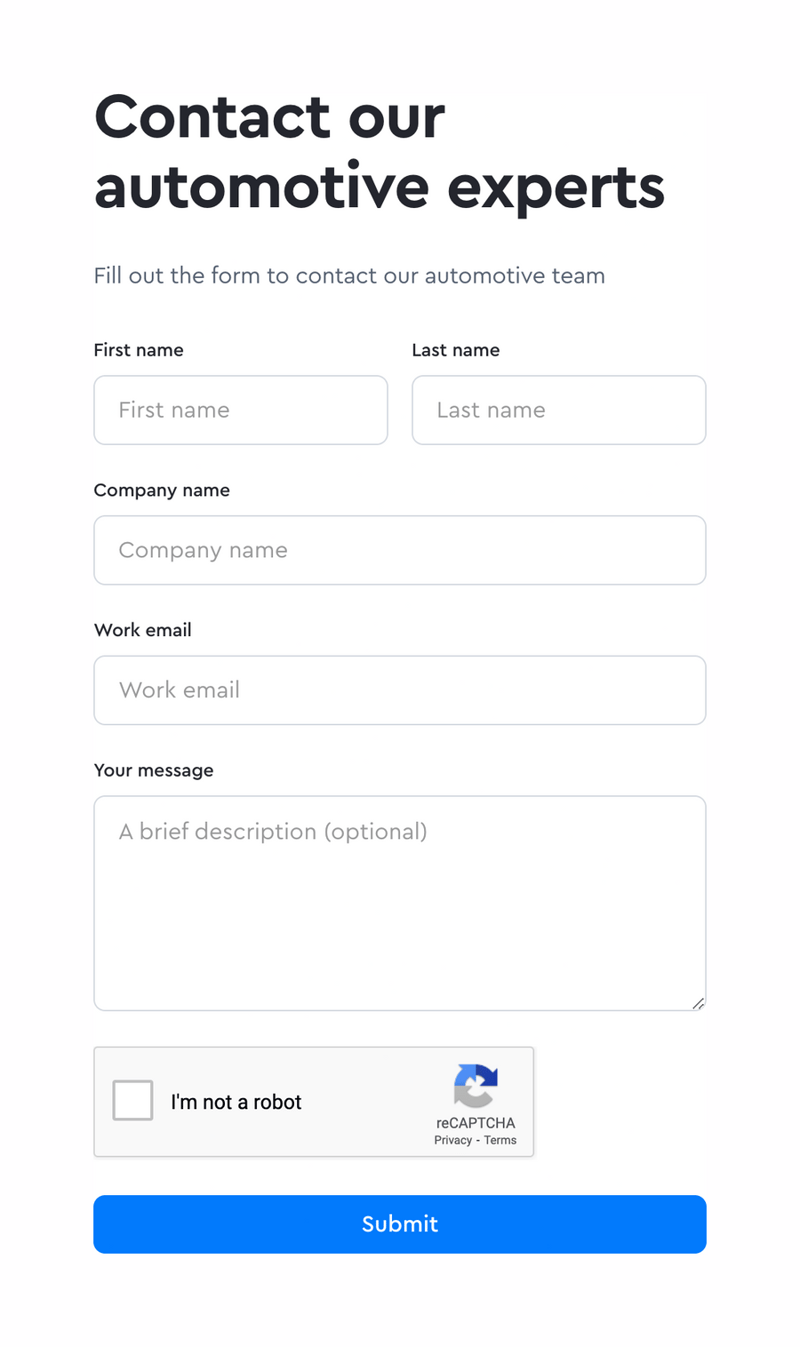 Mapbox
				form element ui component