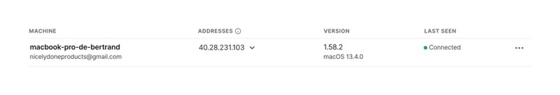 Tailscale
				table ui component