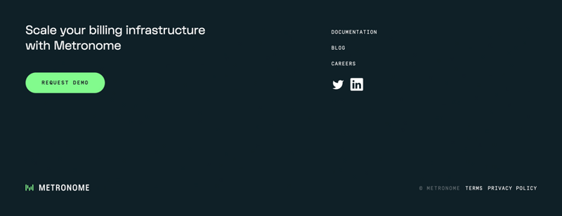 Metronome
				footer ui component
