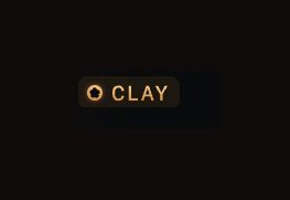 Clay
				badge ui component