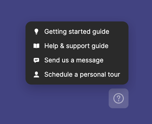 Tome
				dropdown menu ui component