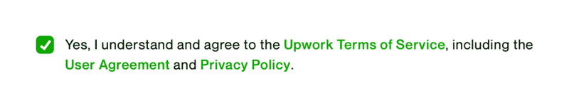 Upwork
				checkbox & radio ui component