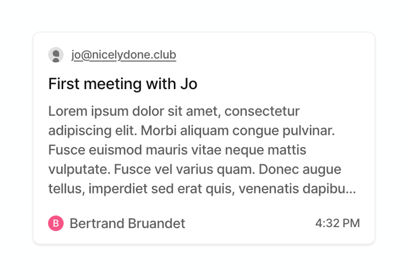 Attio
				card ui component