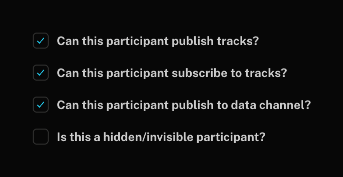 Livekit
				checkbox & radio ui component