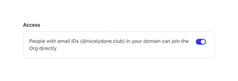 DevRev
				toggle/switch ui component