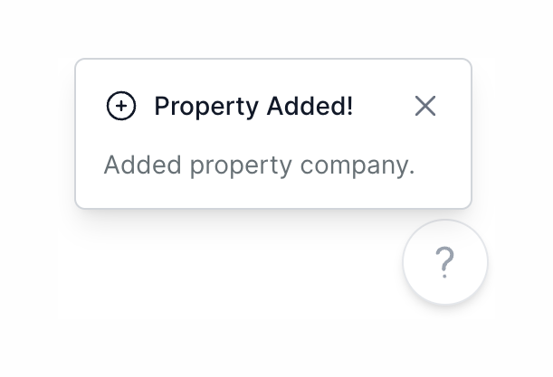 Loops
				notification toast ui component