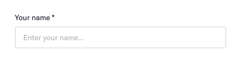 Duffel
				input text ui component