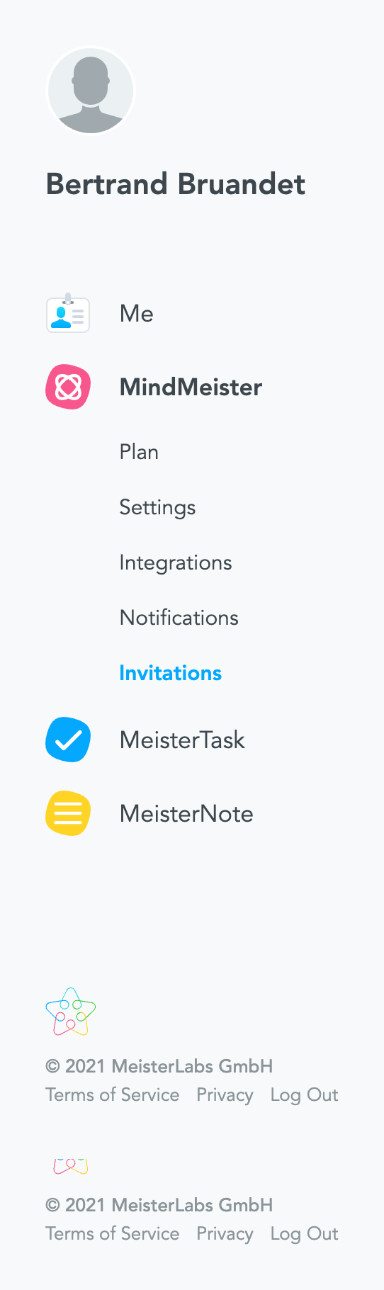 MindMeister
				vertical navigation ui component