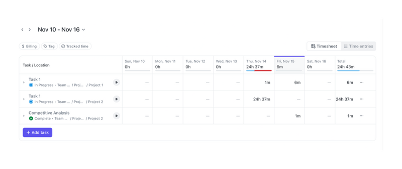 ClickUp
				table ui component
