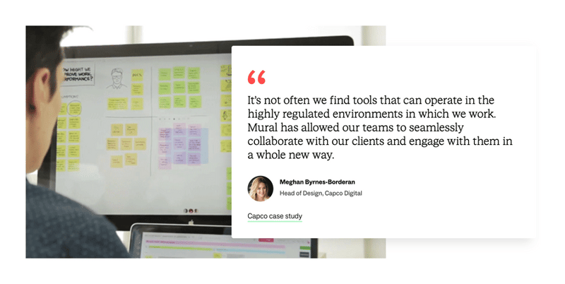 Mural
				testimonial ui component
