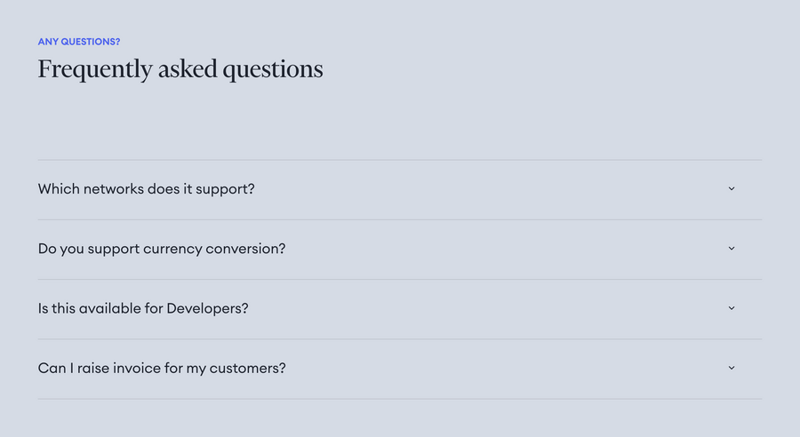 Copperx
				faq ui component