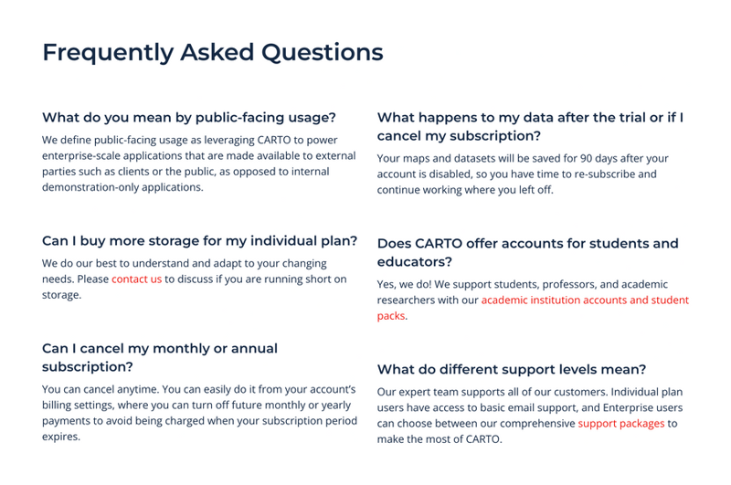 Carto
				faq ui component