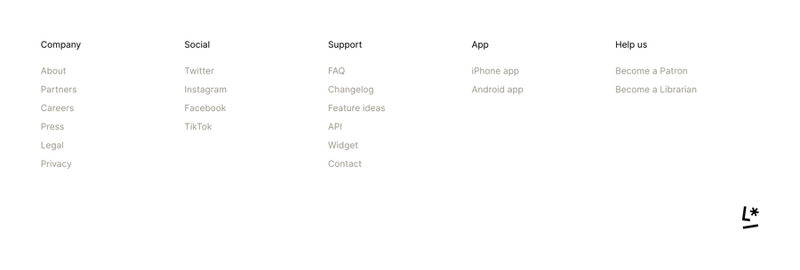 Literal
				footer ui component