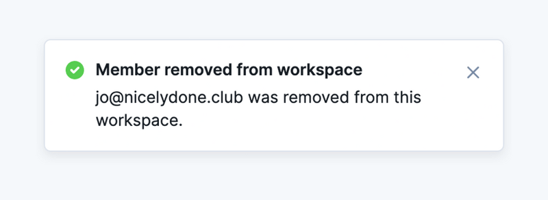 Specify
				notification toast ui component