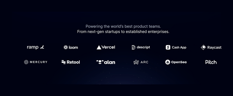 Linear
				social proof ui component