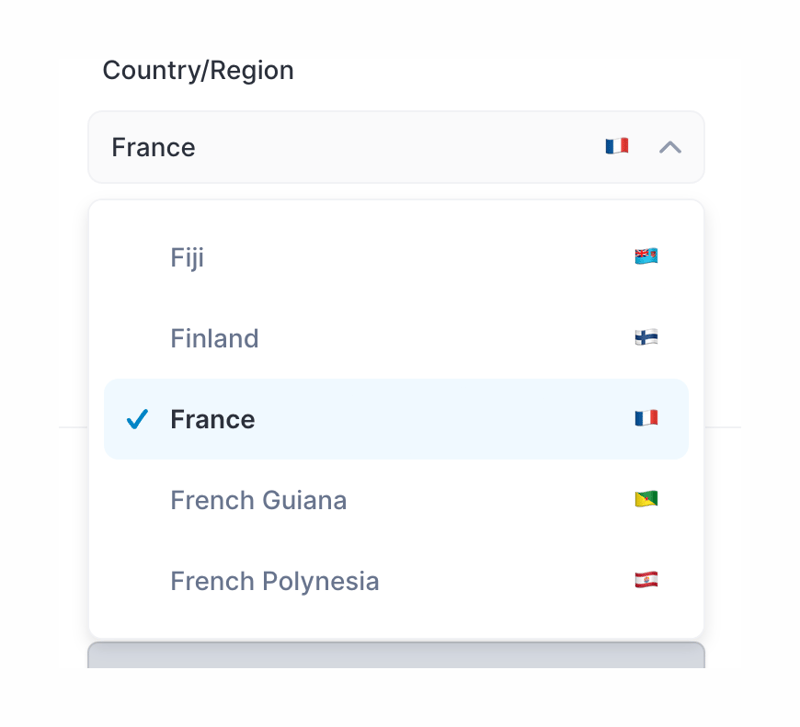 Daybridge
			modern rounded corners autocomplete ui component