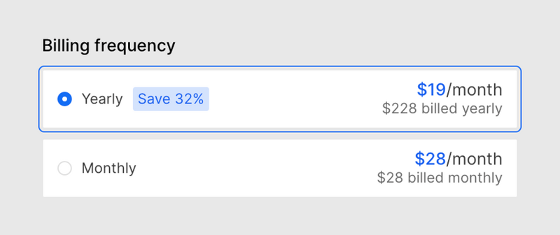 Webflow
				checkbox & radio ui component