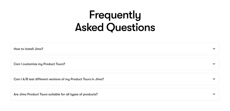 Jimo
				faq ui component