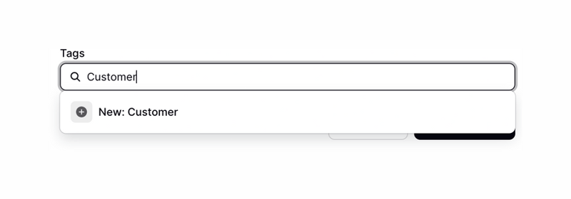 Podia
				input tag ui component