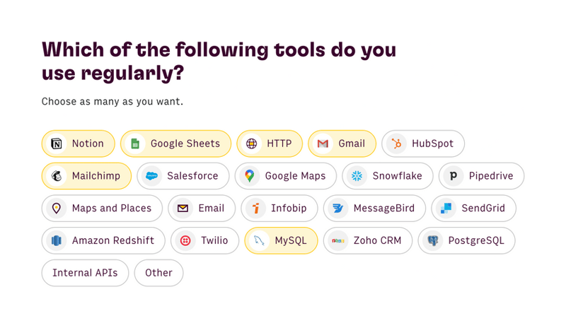 Rows
				input tag ui component
