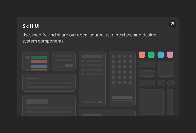 Skiff
				illustration ui component