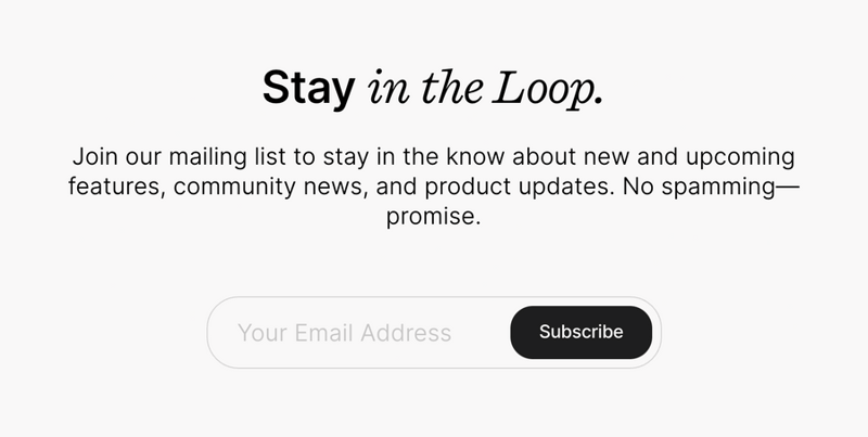 Nuu
				newsletter signup form ui component