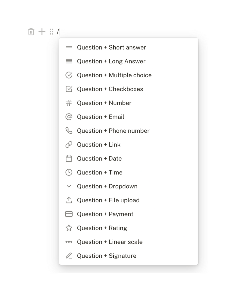 Tally
				dropdown menu ui component