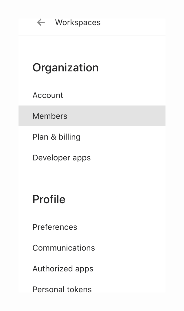 Typeform
				vertical navigation ui component